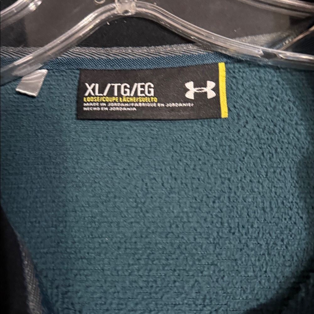 Under Armour Teal Performance Pullover - image 2
